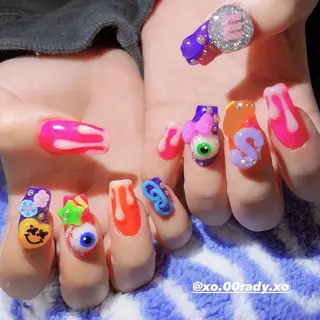 ミディアム ネイル ⛓Miyu ⛓のネイルデザイン