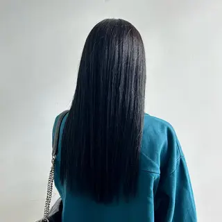 ロング カラー タシロ サラ🌿のヘアスタイル