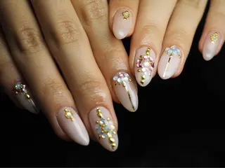 ネイル トップネイリスト Ribbon立川店のネイルデザイン