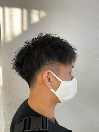 ショート パーマ メンズ メンズお任せ下さい！ 店長⭐︎小橋のヘアスタイル