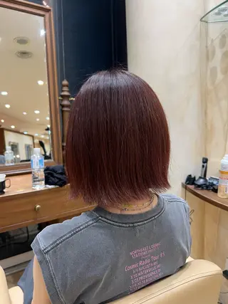 ショート NODOKA/ 銀座/艶カラー️🫧のヘアスタイル