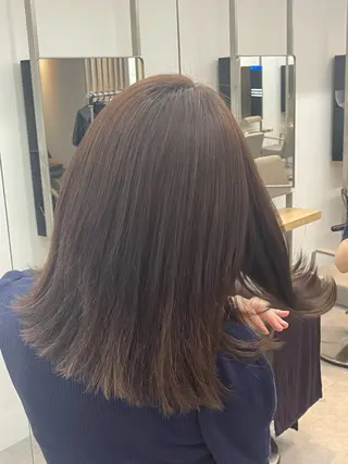 セミロング カラー ciel hairdesign所属・綱島/髪質改善 /艶髪/ルキヤ‎‎のヘアスタイル