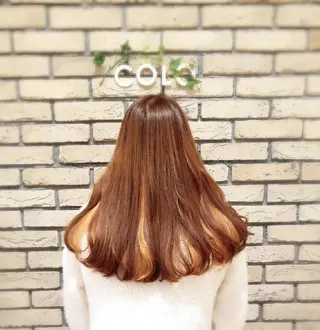 ロング カラー 🇰🇷透明感×ハイ トーン🌟tomoのヘアスタイル