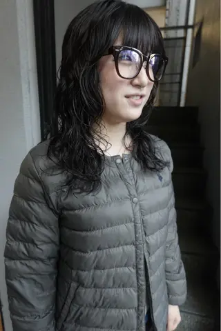 ミディアム 🍁ロングパーマ.ニ ュアンス🍁陸来のヘアスタイル