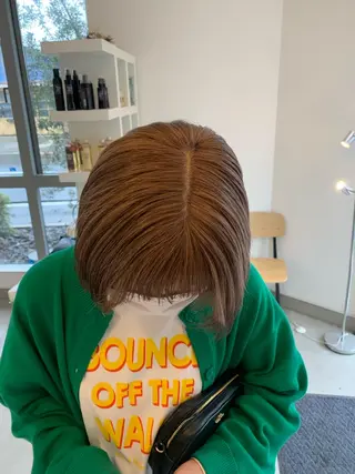 ミディアム カラー mir所属・長山 茉白のヘアスタイル