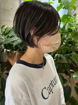 ショート カラー ハイライトNo.1☆ ゆうのヘアスタイル