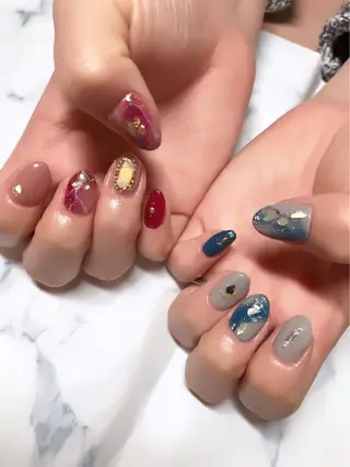 ネイル 菅野 愛花のネイルデザイン