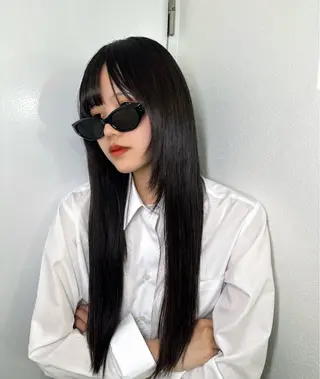 ロング SEDEAL所属・ハイトーン/エクステ 韓国風/y2kカイラのヘアスタイル