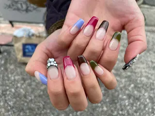 ネイル total beauty TLIENGLE［ﾄﾘｱﾝｸﾞﾙ］所属・tliengle ［ﾄﾘｱﾝｸﾞﾙ］のネイルデザイン