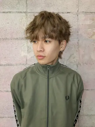 カラー メンズ Yaya ヤヤ / HACO+のヘアスタイル