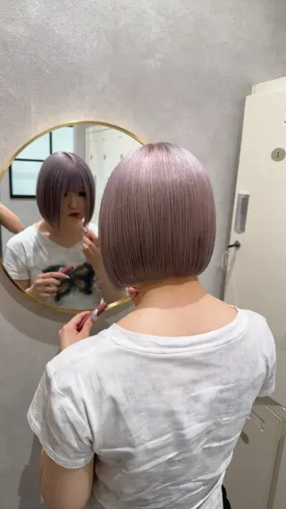 ショート カラー regalo 森重ユウのヘアスタイル