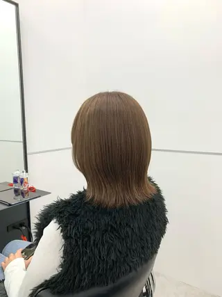 ミディアム カラー 本格ヘッドスパ🌿 ×ヘア　佐藤のヘアスタイル