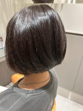 ショート カラー 大久保 陽子のヘアスタイル