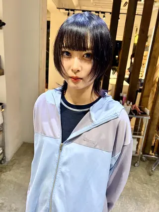 ショート 【ロングウルフカット 姫カット】伊藤裕哉のヘアスタイル