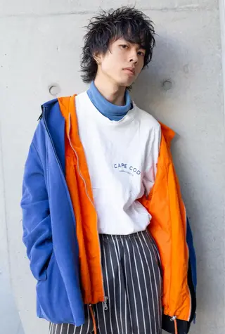 メンズ 森本裕/オーナー/ スパイラルパーマのヘアスタイル