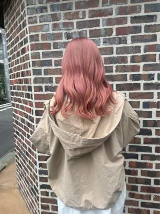 ロング カラー エクステ/ハイトーン /レイヤーカットのヘアスタイル