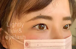 マツエク・マツパ Lightlyhair＆eyelash所属・Lightly‥鈴木 彩乃のマツエク・マツパデザイン