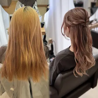 ロング Agu hair 粉河のヘアスタイル