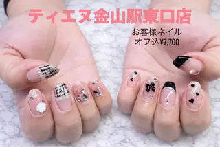 ネイル ティーエヌ 金山駅東口店のネイルデザイン