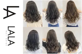 セミロング カラー シールエクステ/渋谷 ／ギャル/LIALAのヘアスタイル