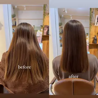ロング カラー 髪質改善✨自由が丘 札辻　拓未のヘアスタイル