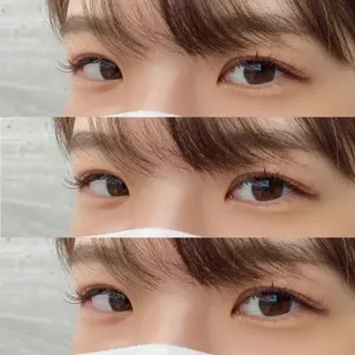 セミロング カラー キッズ ネイル マツエク・マツパ アイブロウ 𓊆ᶠᵉᵉʸ𓊇 ᶜᴴᴵᴴᴬᴿᵁのマツエク・マツパデザイン