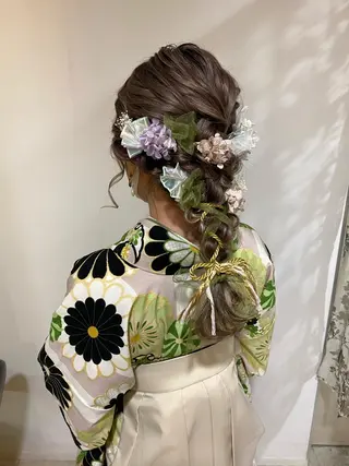 ヘアアレンジ 顔まわり🤍小顔 カット🤍みさきのヘアスタイル