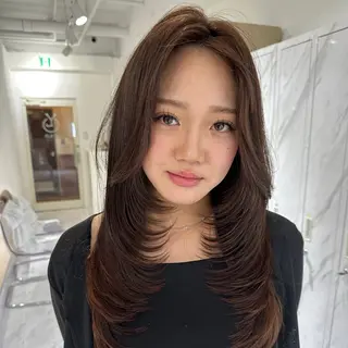 ロング 上野/海外hair/ レイヤー/Anriのヘアスタイル