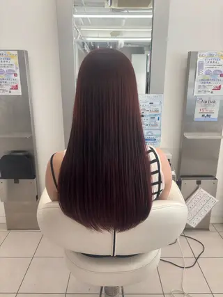 ロング ツヤカラー/ KAZAMA❤️✨のヘアスタイル