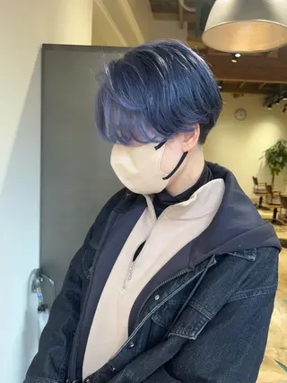 ショート カラー nishido ハイライト/海外ヘアのヘアスタイル