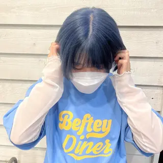 ショート yuhouse 渋谷 本店所属・シールエクステ sнiнoのヘアスタイル