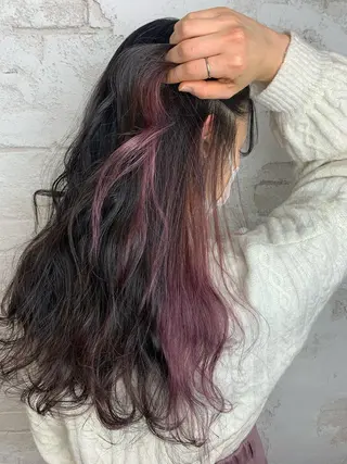 ロング カラー 🎀モテ髪ﾐﾙｸﾃｨ ｰ🎀yasunaのヘアスタイル