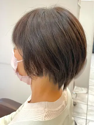 ショート 新籾 尚哉のヘアスタイル