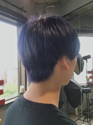 ショート カラー メンズ 代表 中島貴志のヘアスタイル