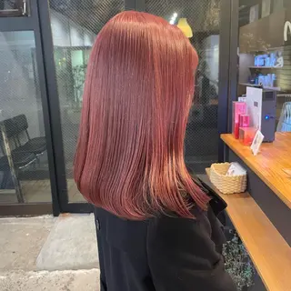 ミディアム カラー ヘアアレンジ 🎀ダブルカラーレイ ヤーyuuri🎀のヘアスタイル