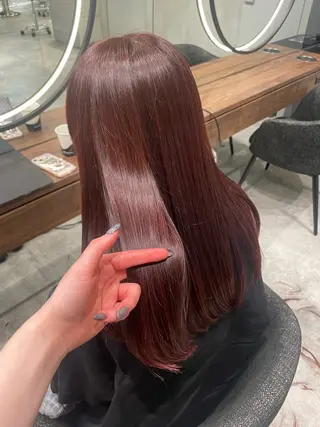 ロング カラー Toiro 新宿所属・新宿/新宿三丁目 yuinaのヘアスタイル