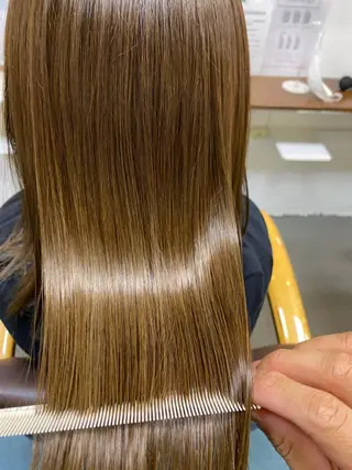 ロング 【髪質改善】に特化 オリーブオイルクラブのヘアスタイル