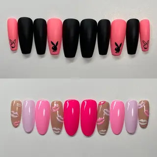 ネイル VIERU 🌈🎀💖のネイルデザイン