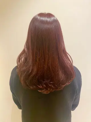 セミロング カラー 🌹艶髪カラー🌹 津田晴加【西荻窪】のヘアスタイル