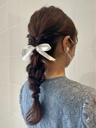 ロング ヘアアレンジ T Ayaのヘアスタイル