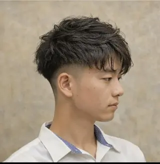 パーマ メンズ ”メンズ”垢抜け🔥 QUATRO片岡のヘアスタイル