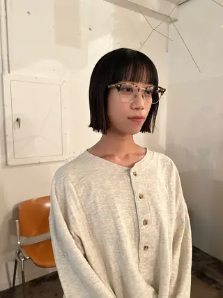 ミディアム 原 瑞希のヘアスタイル