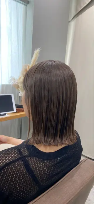 ミディアム カラー aimee 北垣 愛夏のヘアスタイル