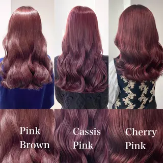 ロング カラー 暗髪🩶ラベンダー/ ブルー/ユウナ🤍のヘアスタイル