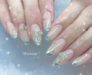 ネイル Purasia高橋✧ マグ/ワンホン/地雷のネイルデザイン