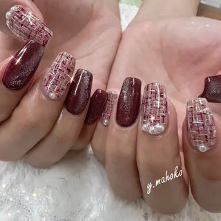 ネイル She nail studio 原宿所属・パラジェル有/ スカルプ/mahoのネイルデザイン