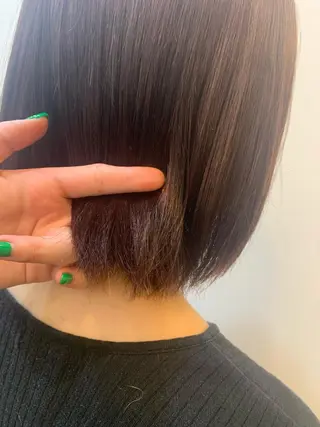 カラー 小沼采唯👧🏼 海好きオヌちゃんのヘアスタイル