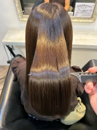 ロング 若泉 瀬菜のヘアスタイル