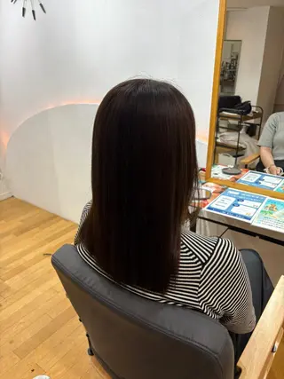 ロング 西元 群/艶髪/髪質改善のヘアスタイル