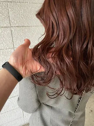 セミロング カラー hair  salon SALT【ソルト】所属・上水 大夢のヘアスタイル